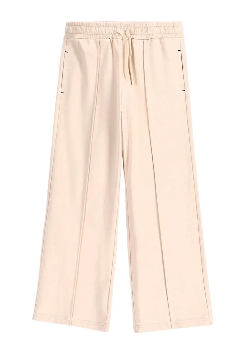 Pantaloni sport copii - bumbac - bej