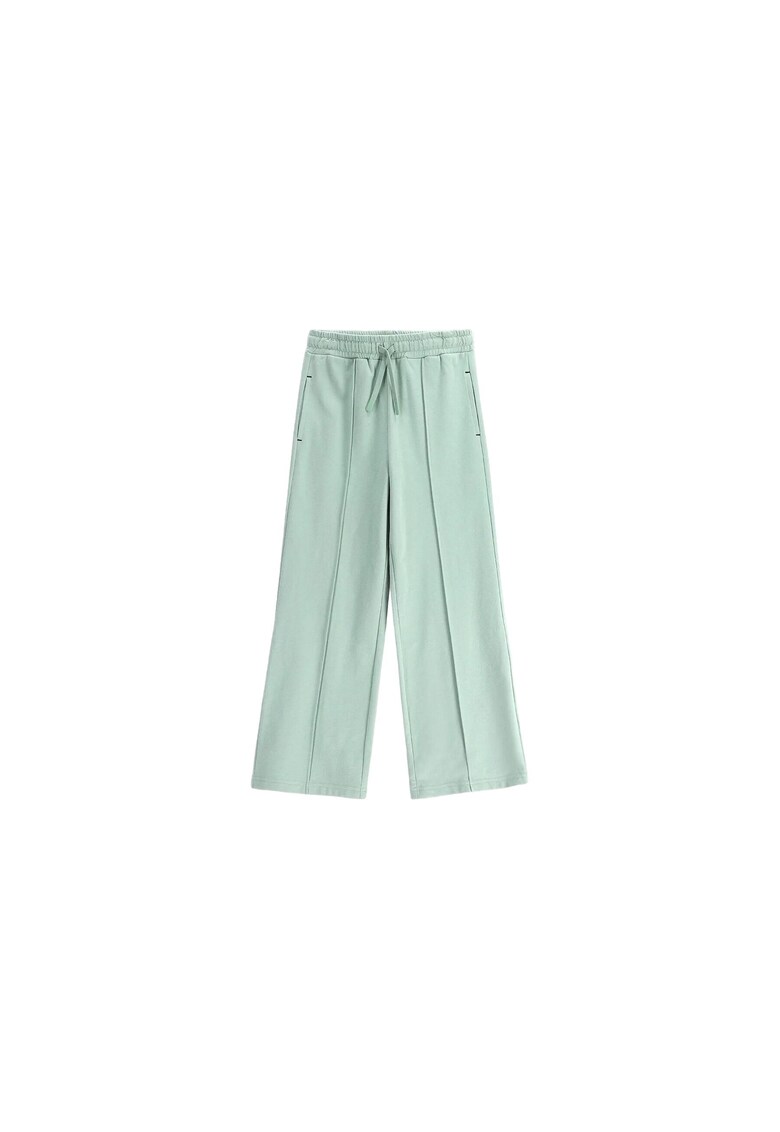 Pantaloni sport copii - bumbac - verde