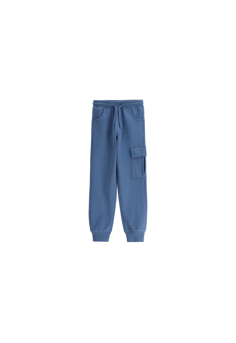 Pantaloni sport baieti  bumbac - albastru5