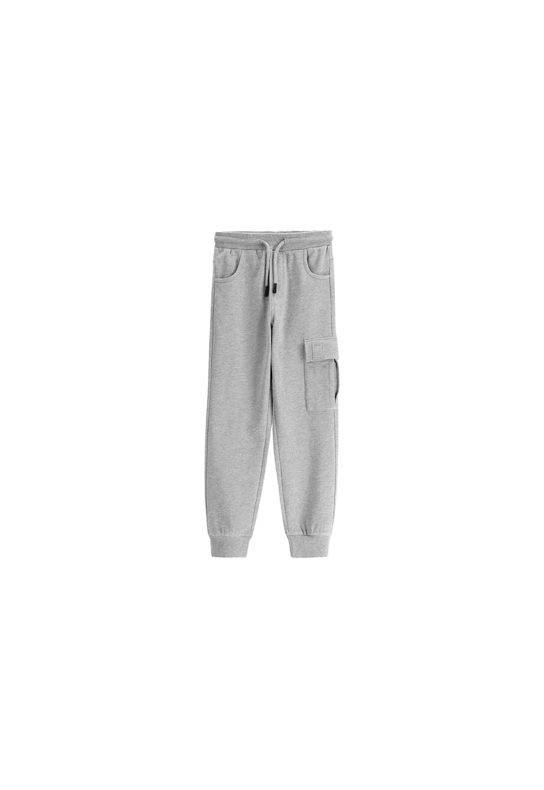 Pantaloni sport baieti - bumbac/viscoza - gri