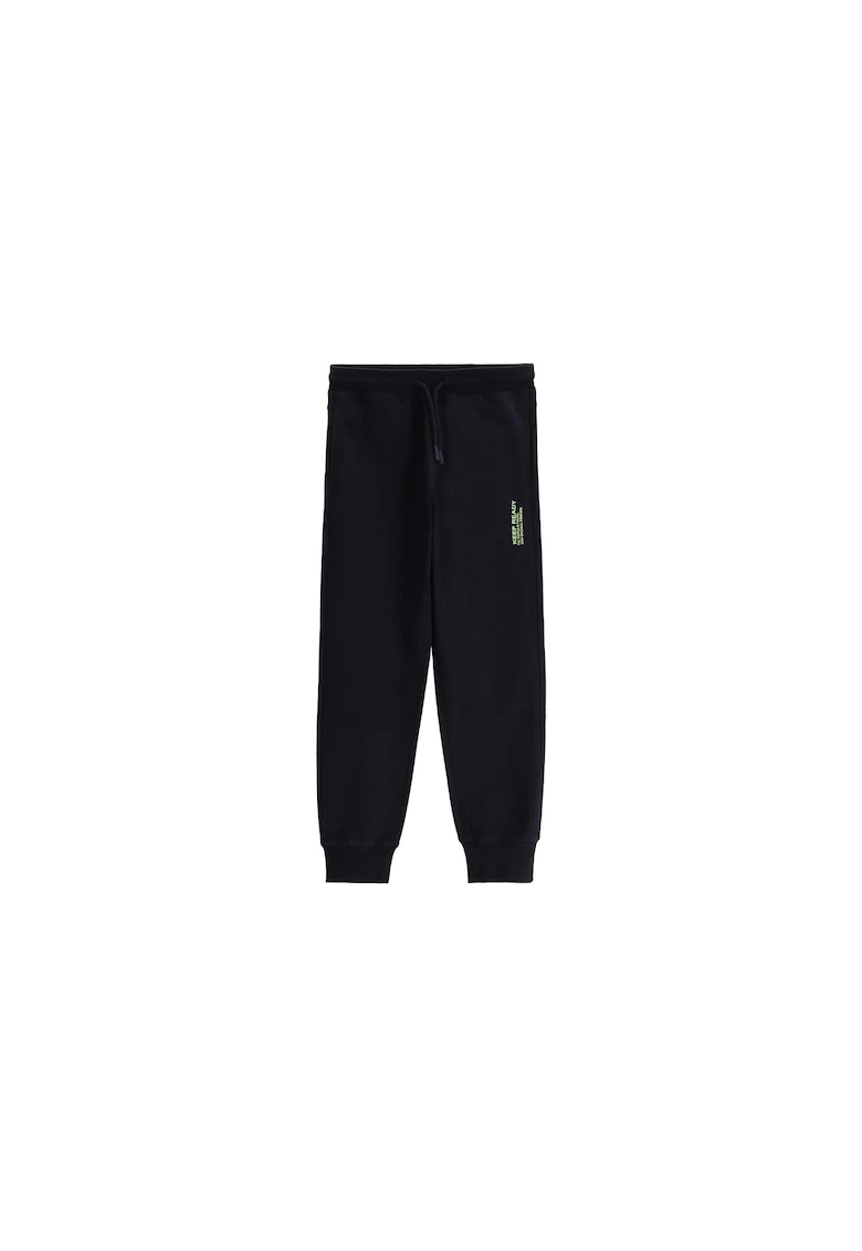 Pantaloni sport copii - bumbac - bleumarin