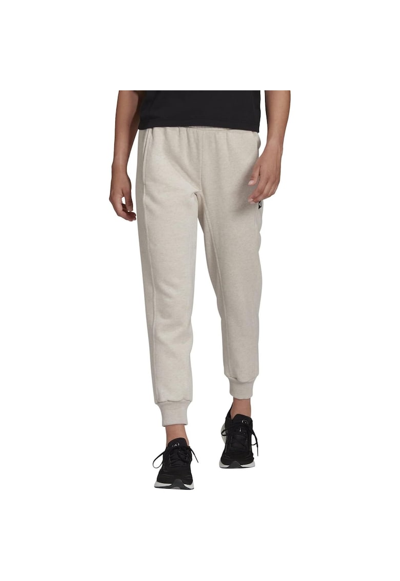 Pantaloni sport dama roz - bumbac-poliester - talie elastica - izolare -