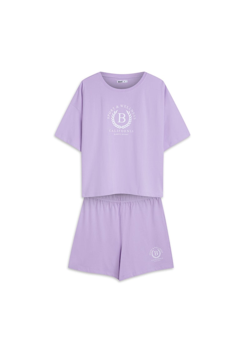 Pijama dama Midnight  Roz pastel Pijama dama Midnight  Roz pastel