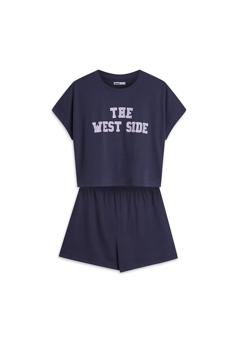 Pijama dama Mawest 1  Gri Pijama dama Mawest 1  Gri