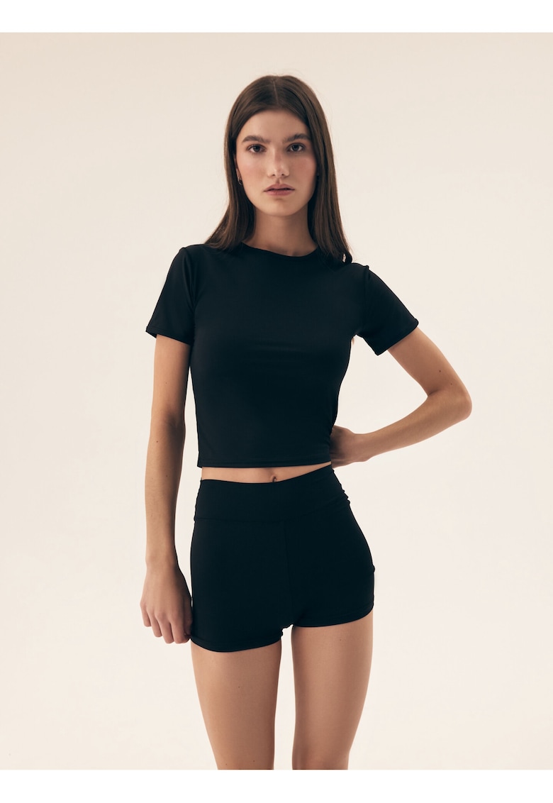 Pantaloni scurti Steam Negru - Negru