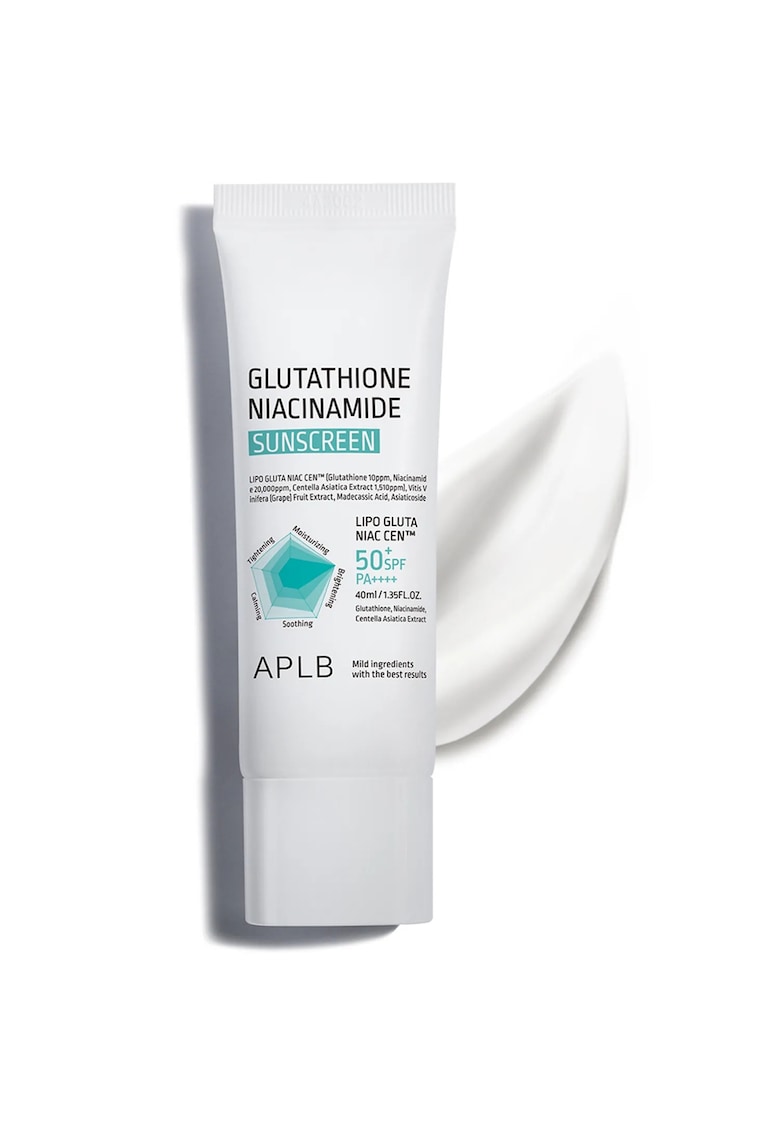 Crema protectie solara SPF50+ cu glutathion si niacinamida - 40ml