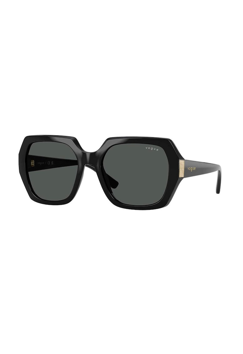 Ochelari de soare dama 5612sb - negru - 55x19x140