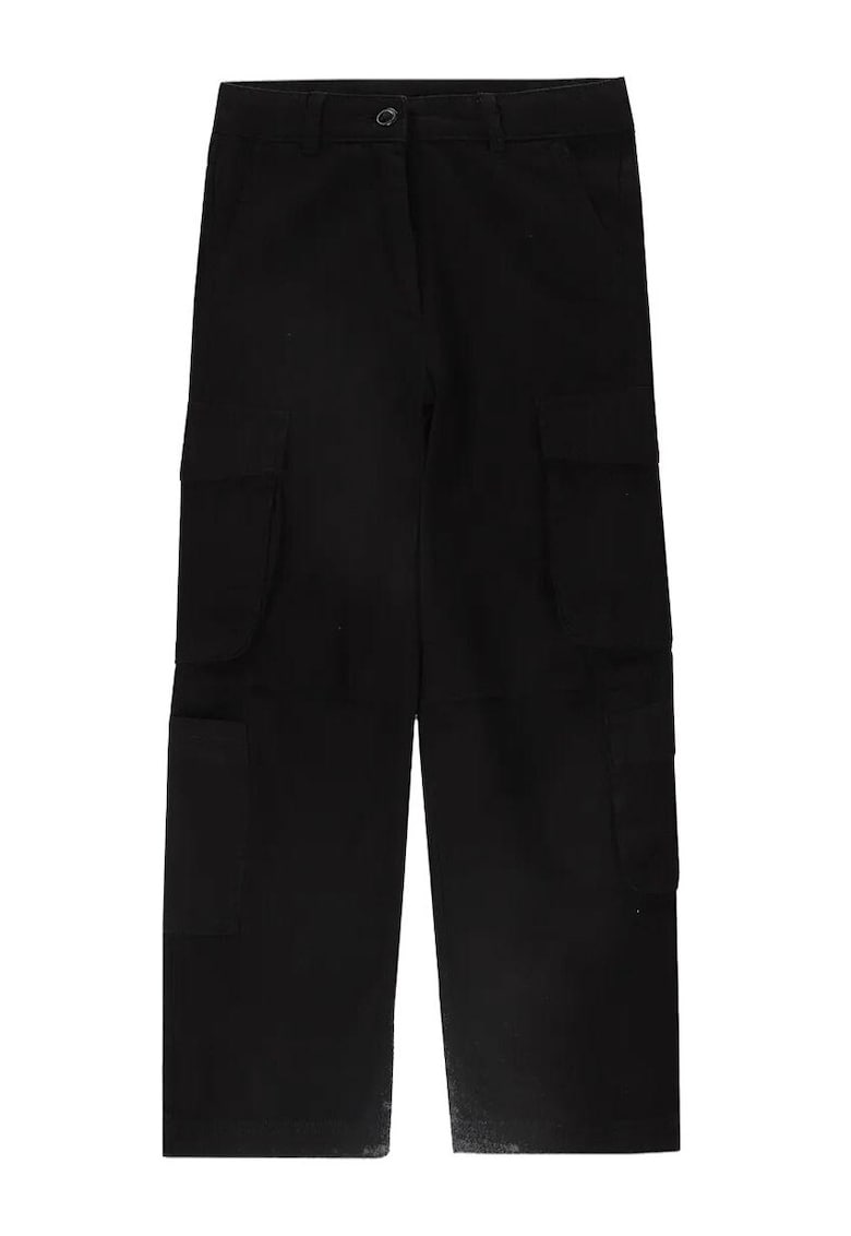 Pantaloni fete - stofa - negru
