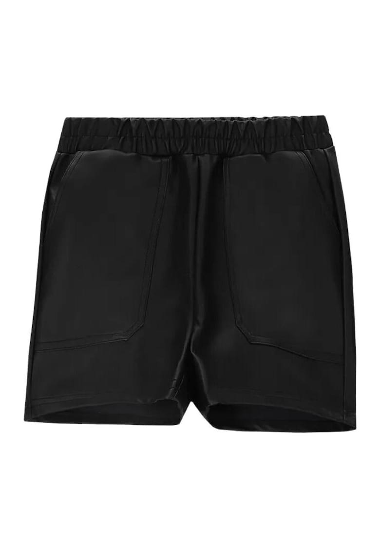 Pantaloni scurti sport copii - poliuretan/viscoza - negru