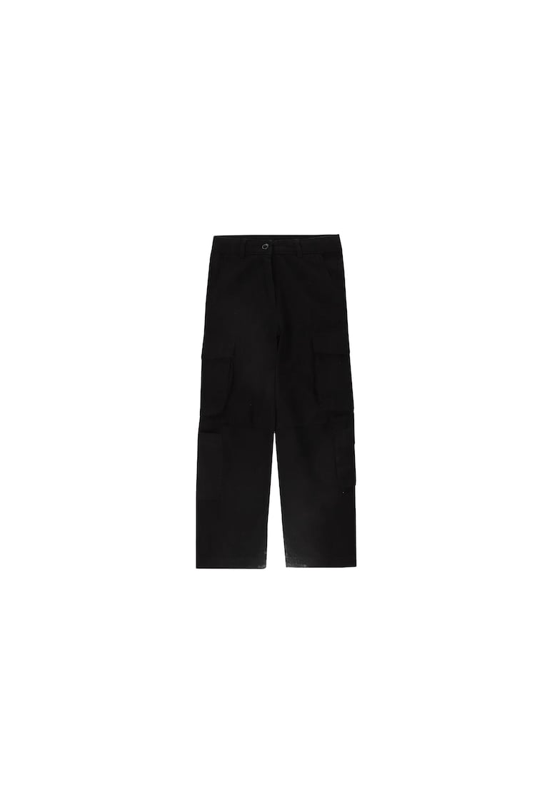 Pantaloni fete - stofa - negru