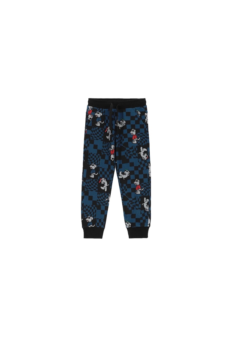 Pantaloni sport baieti -  tricot - multicolor