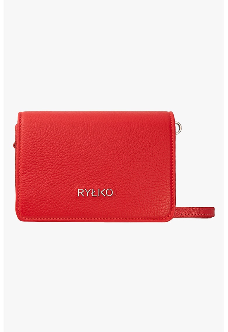 RYLKO - Geanta crossbody din piele cu bareta ajustabila si detasabila