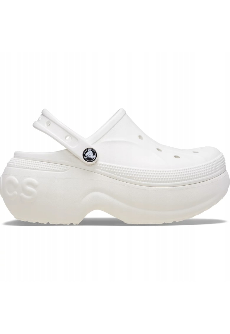 Saboti unisex cu model uni Bella - Alb