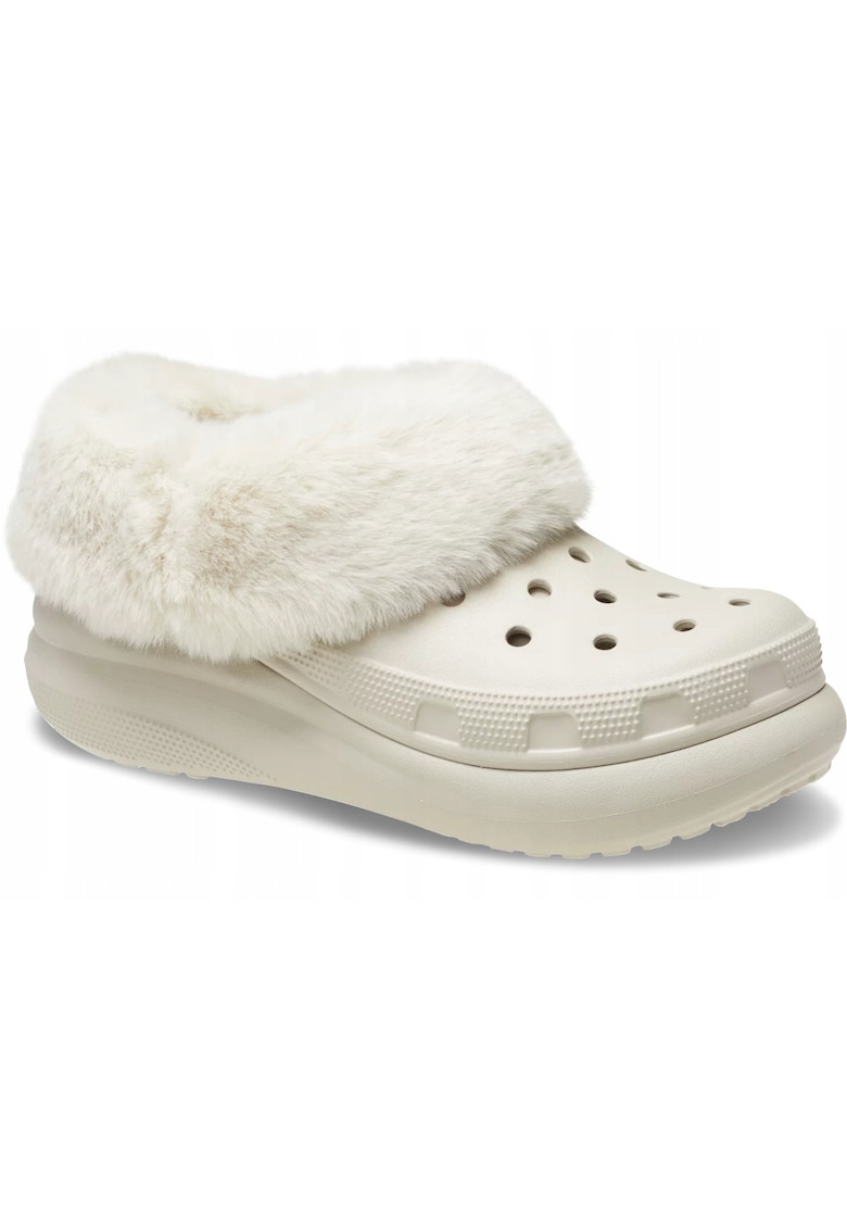 Saboti Izolati Femei - Furever Crush 208446 Clog - Alb - Bej