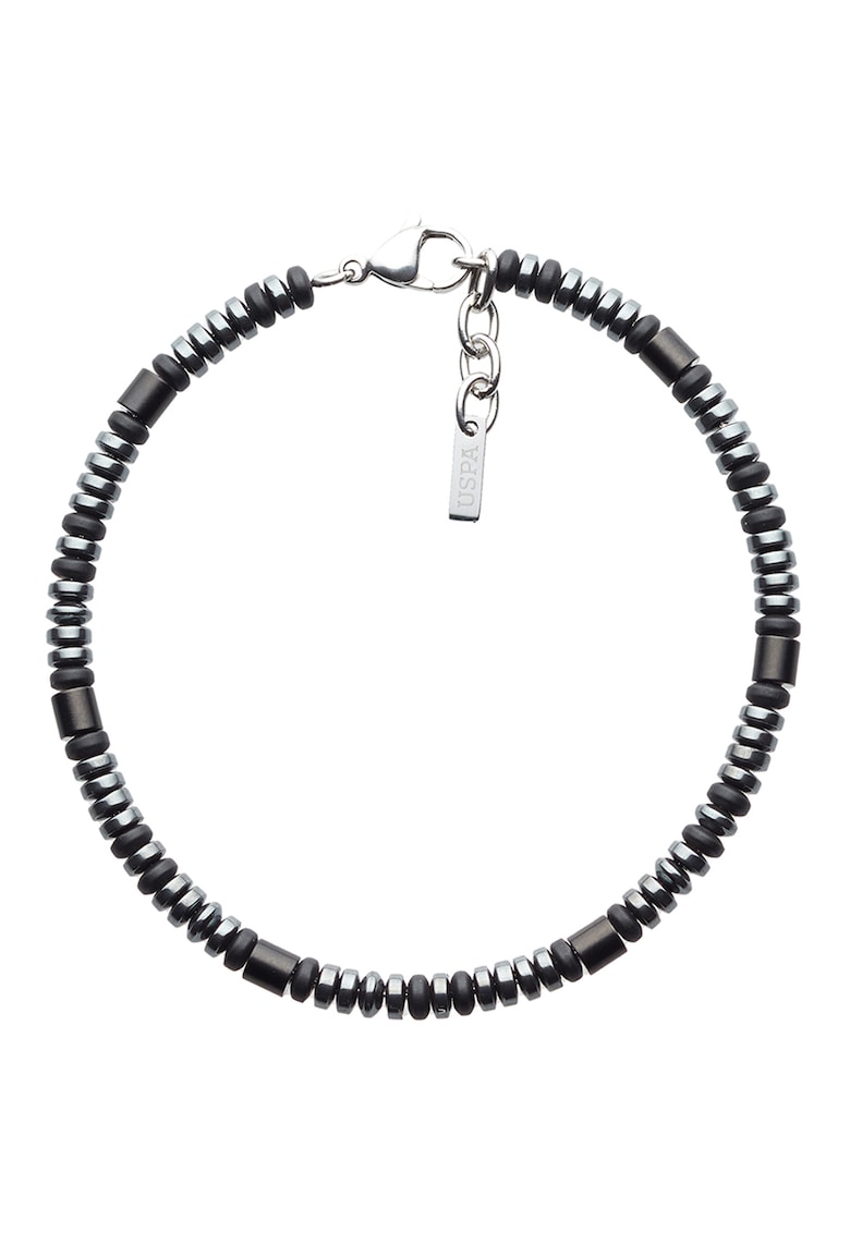 Bratara din otel inoxidabil cu hematite