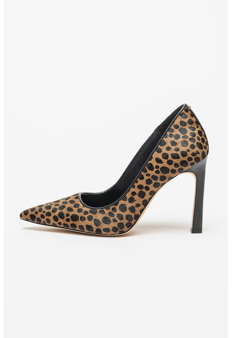 Pantofi cu model animal print Amara