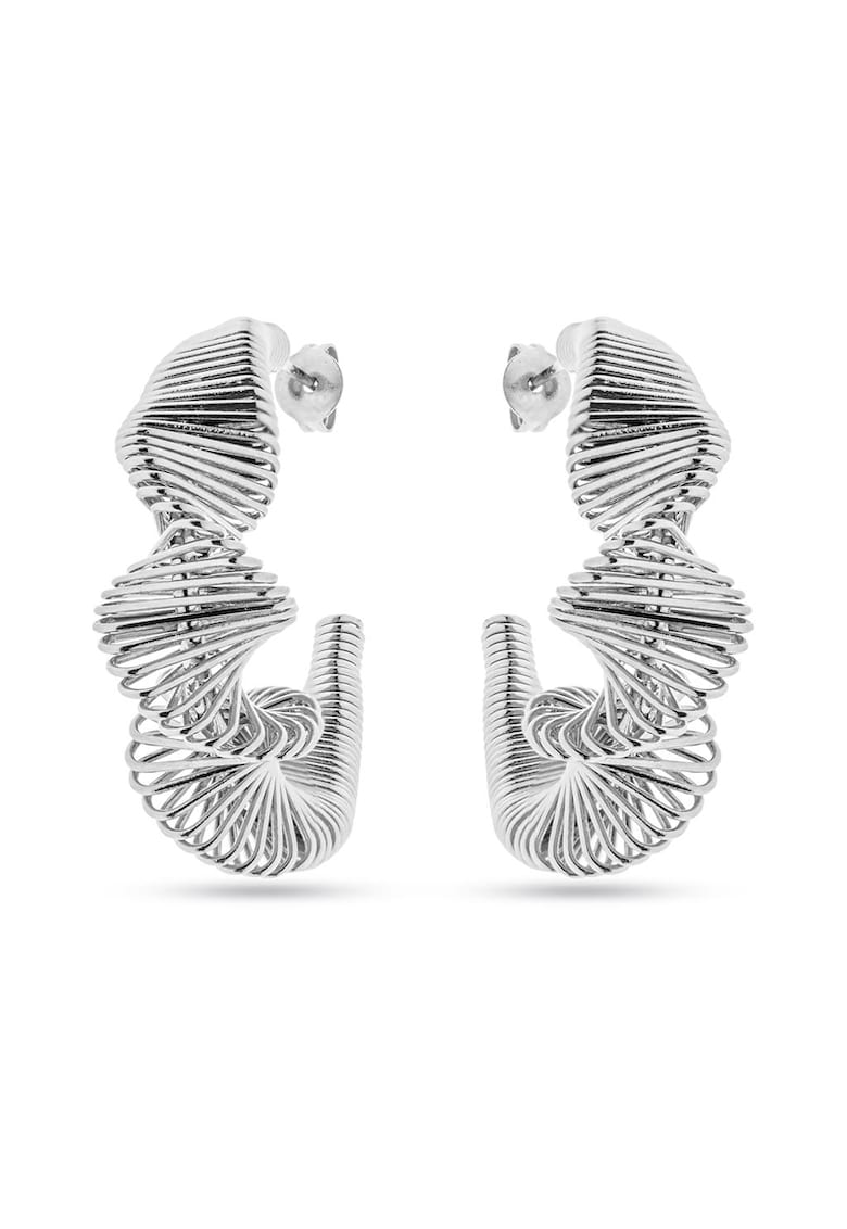 Cercei din otel inoxidabil - Argintiu