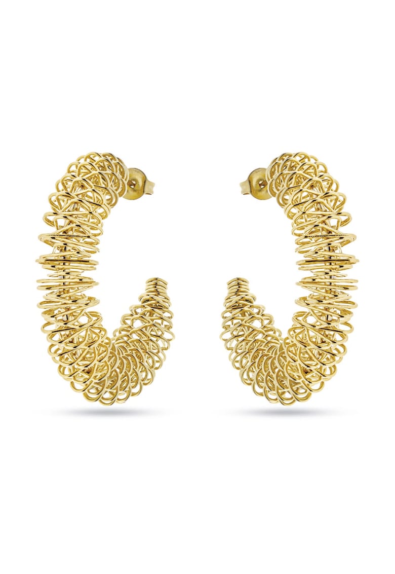 Cercei cu design in forma de semicerc