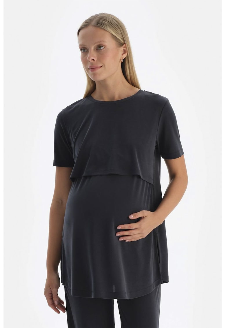 Tricou din amestec de modal pentru gravide