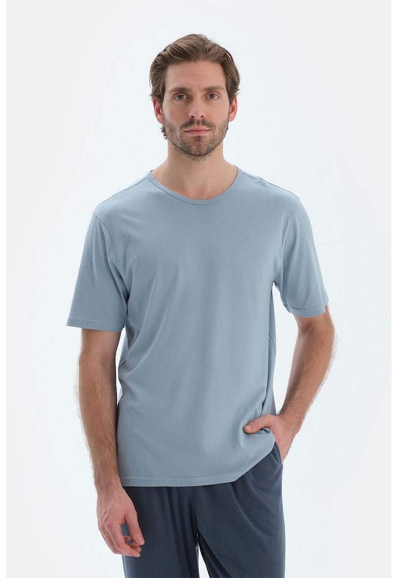 Bluza de pijama din amestec de bumbac