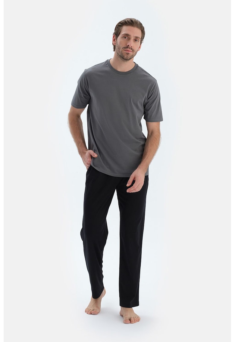 Pantaloni de pijama din amestec de bumbac