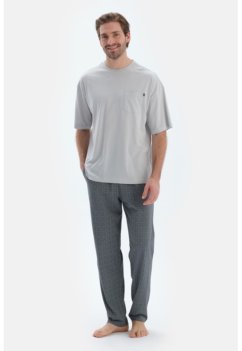 Pijama din amestec de bumbac