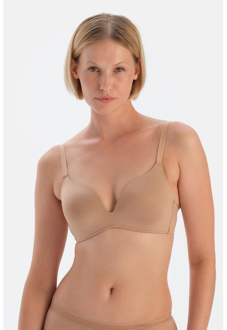 Sutien cu burete si decolteu adanc