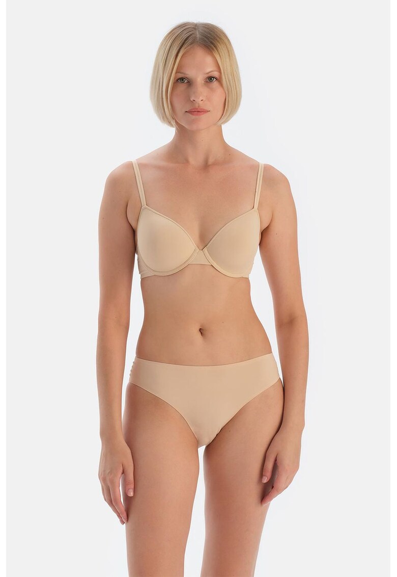 Chiloti hipster fara cusaturi - Bej