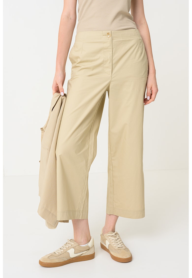 Pantaloni crop ampli