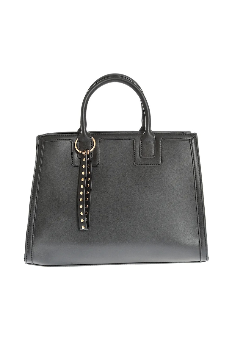 Geanta neagra de umar compartimentata