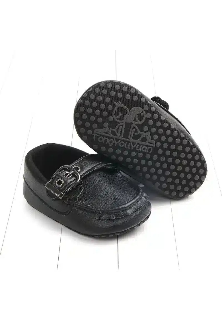 Pantofi pentru baieti - negri - Prince