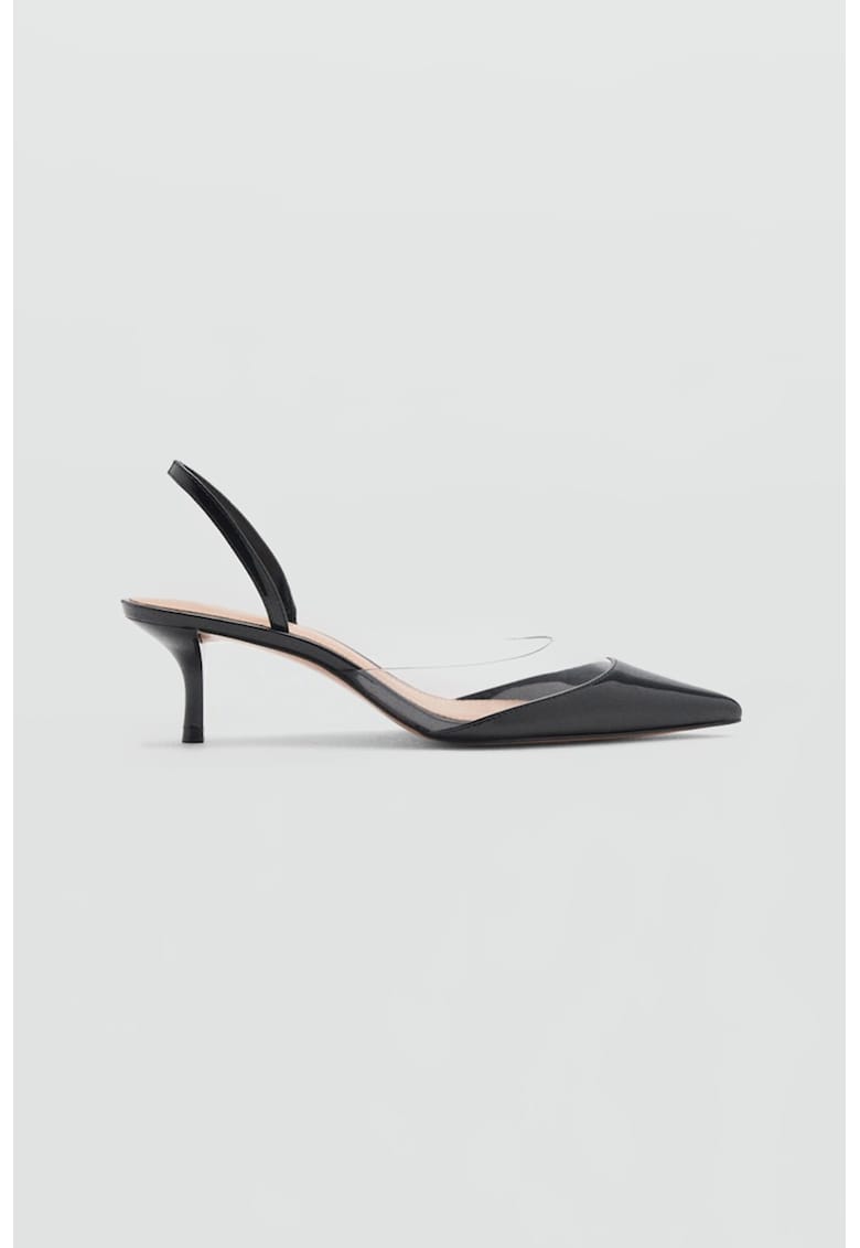 Pantofi slingback cu varf ascutit