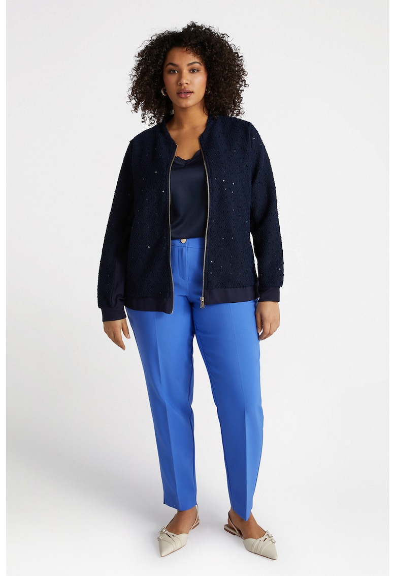 Pantaloni conici cu buzunare laterale