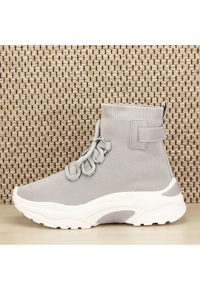 Sneakers gri Sara M3 10279