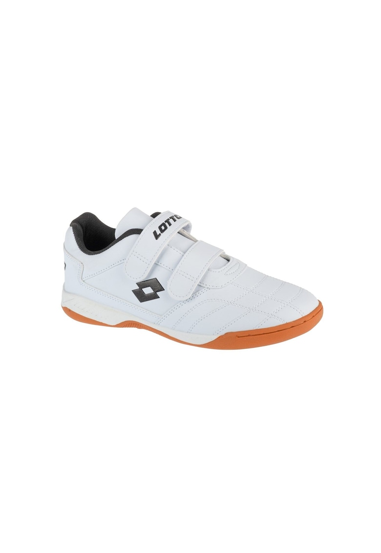 Pantofi sport copii semipantofi fotbal - alb - sintetic