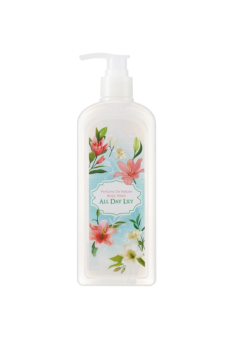 Perfume De Nature Body Wash All Day Lily Gel de dus hidratant 345 ml