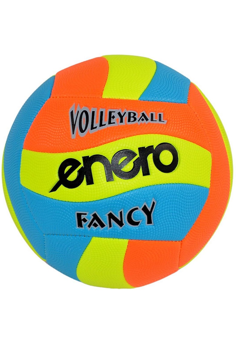 Minge de volei pe plaja Fancy - PVC - galben/albastru/portocaliu - marimea