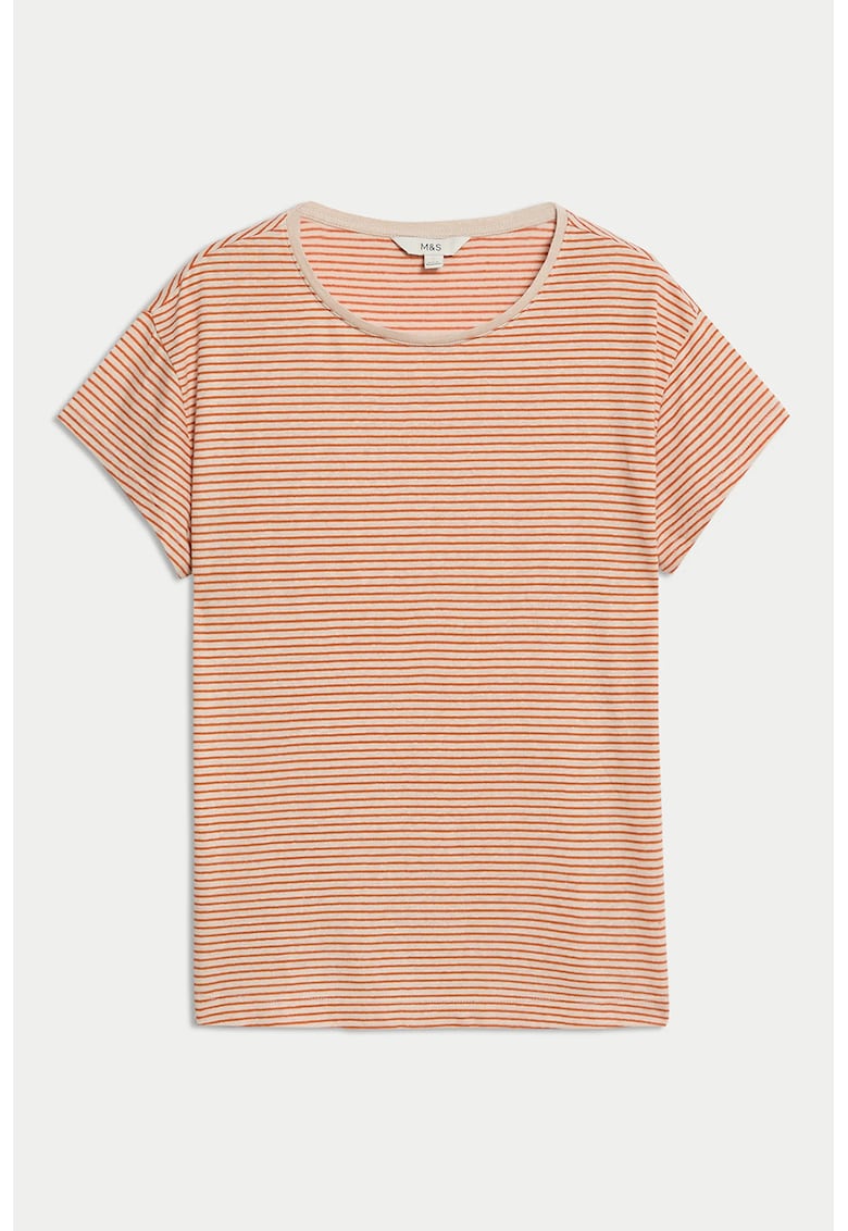 Tricou din amestec de modal si in - Piersica