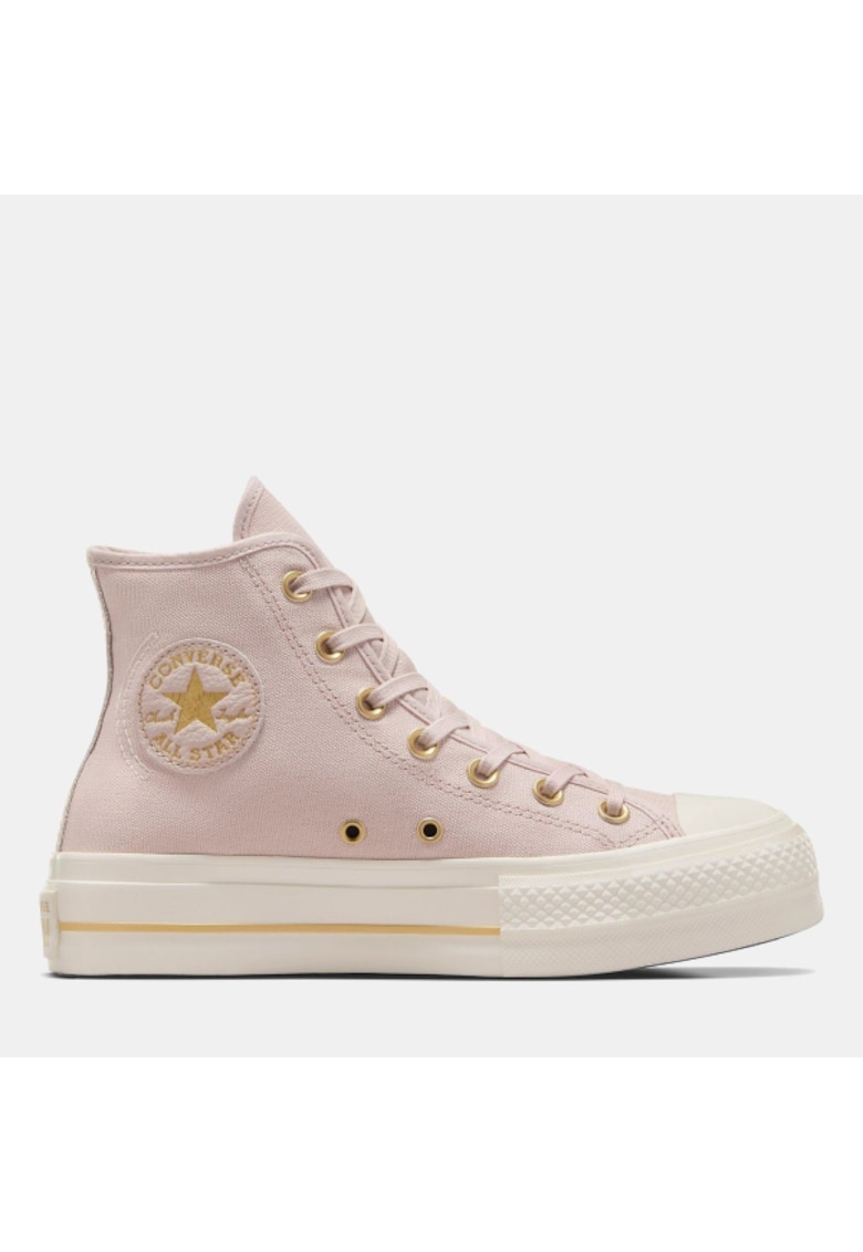 Tenisi dama Chuck Taylor All Star - Cauciuc - Alb/Roz