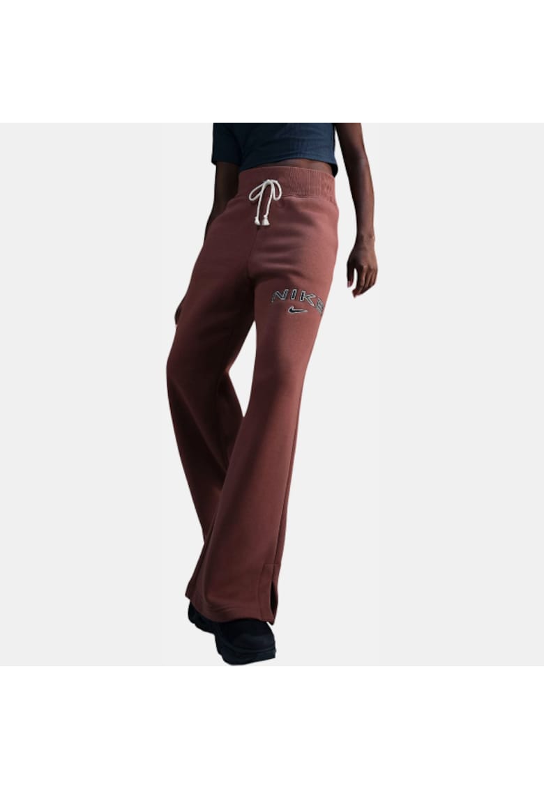 Pantaloni sport dama Phoenix Fleece - bumbac - maro