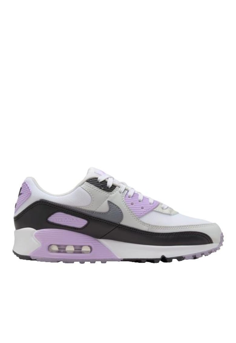 Pantofi dama Air Max 90 - Textil - Alb/Lila