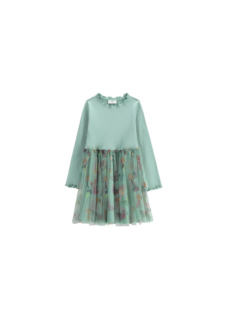 Rochie - Textil - Verde