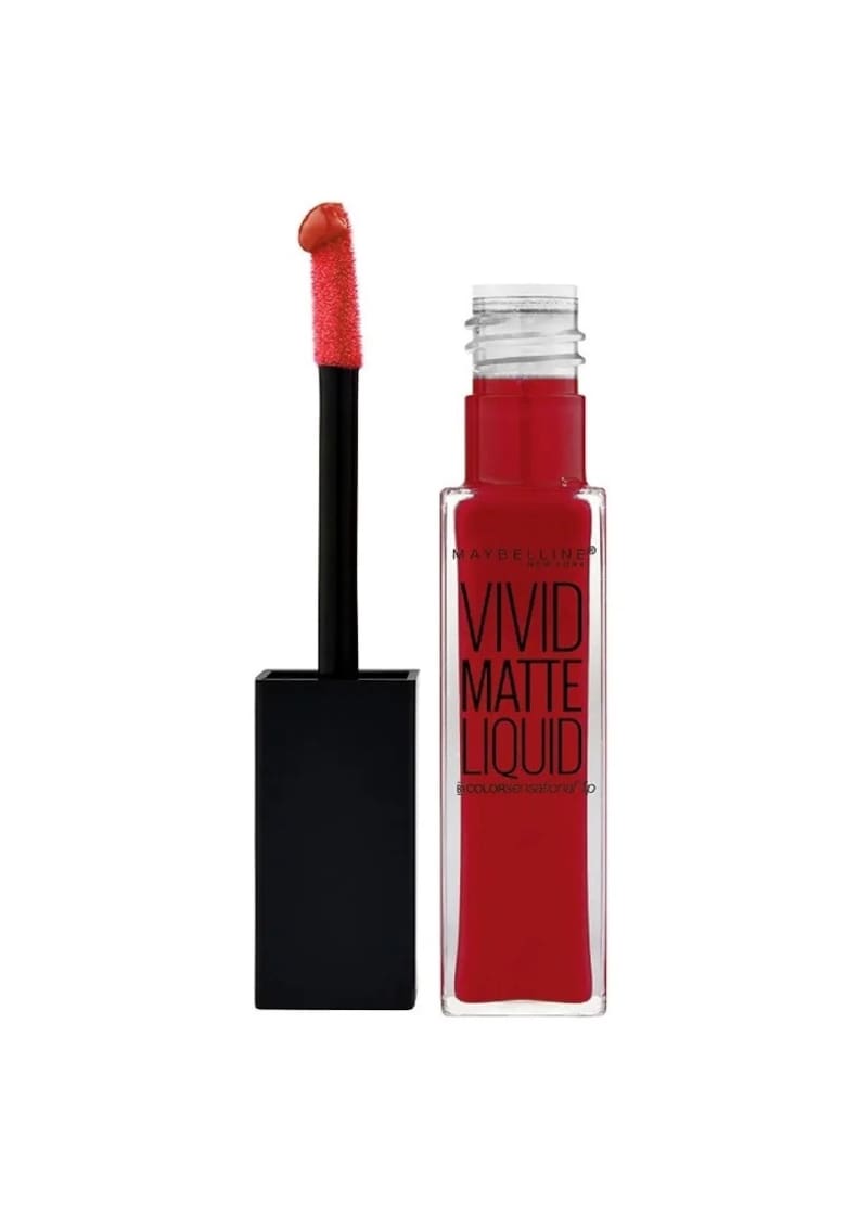 Ruj de Buze Lichid Mat -  Vivid Matte - 35 Rebel Red - 8 ml