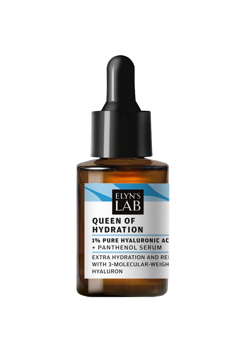 Queen of Hydration 1% hyaluronic acid + Panthenol Ser de fata anti-rid 30 ml