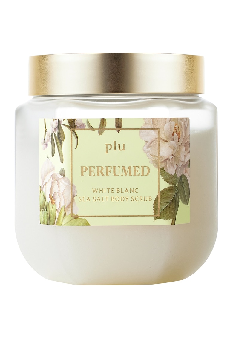 Perfumed White Blanc Exfoliant de corp parfumat cu sare de mare 500 gr