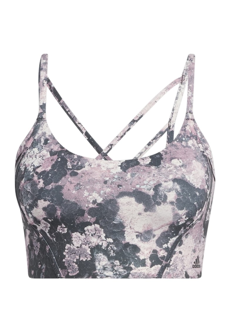 Bustiera femei  Adidas Wms Sport-bh Yo Ls Ll Aop