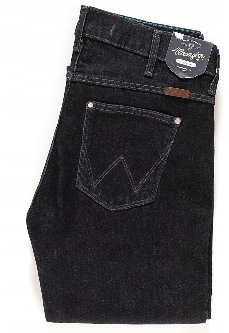 Blugi Dama - Corynn - W26 L34 - Bumbac - Fermoar - Lungi - Talie Medie - 5 Bunzuare - High-Quality - Albastru Inchis