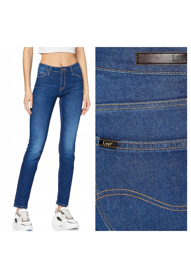 Blugi dama - Elly - 23920-46 - Bumbac - Lungi - Petite - Denim - W28-L33 US - Albastru Blugi dama - Elly - 23920-46 - Bumbac - Lungi - Petite - Denim - W28-L33 US - Albastru