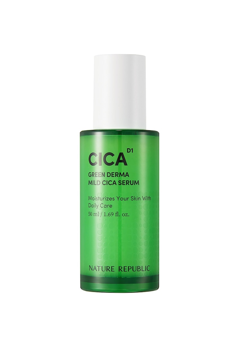 Ser de fata hidratant - Green Derma Mild Cica Serum - 50 ml