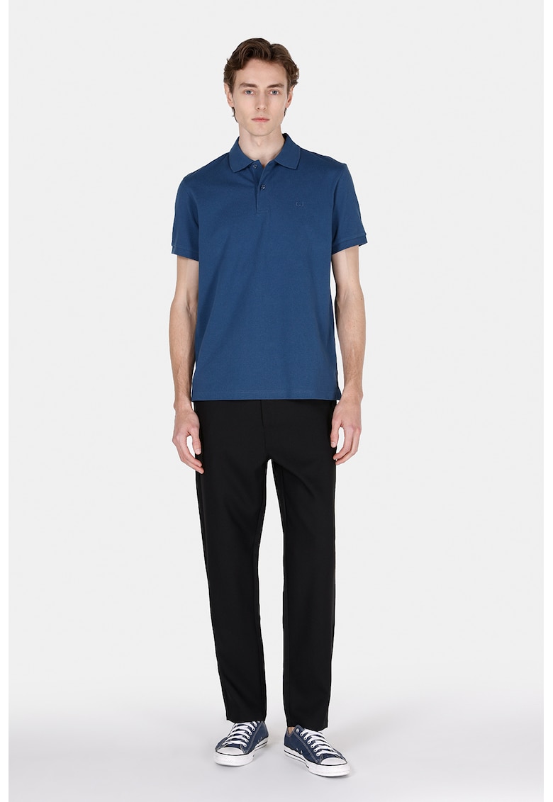 Tricou polo cu model uni